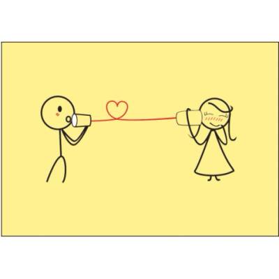 Plakát typ A4-A0 Love call