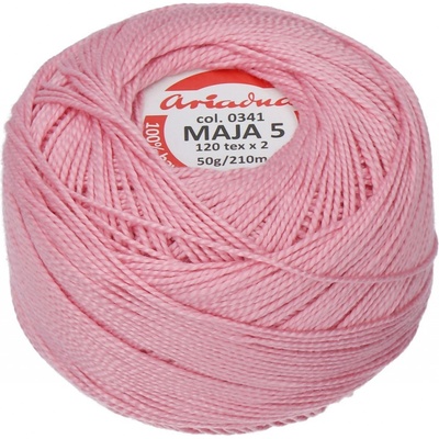 Ariadna Háčkovacia priadza Maja 5 50 g - 0341
