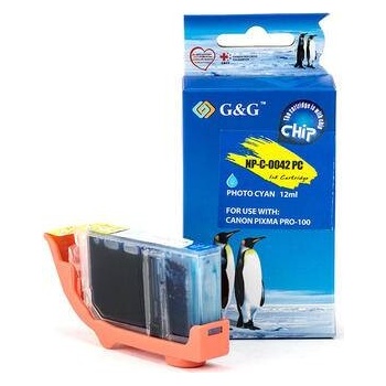 Compatible Глава за CANON PIXMA PRO 100 - Photo Cyan - CLI-42PC - 6388B001 - G&G (NC-C-0042PC)