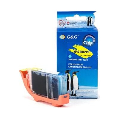 Compatible Глава за CANON PIXMA PRO 100 - Photo Cyan - CLI-42PC - 6388B001 - G&G (NC-C-0042PC)