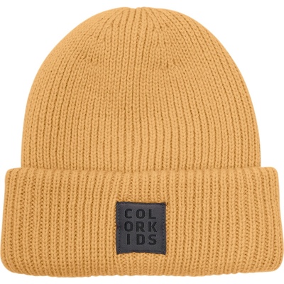 Detská čiapka Color Kids Beanie W. Wool Chamois