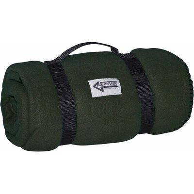 Commando Deka fleece armystyl zelená 190x140