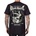 Black heart мъжка рокерска тениска BLACK HEART - REBECA - Black - 27646