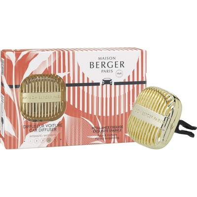 Аромадифузер за автомобил Cannelo с аромат Exquisite Sparkle злато (7798)