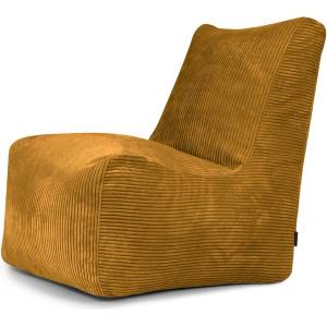 SLOWDOWN Пуф от рипсено кадифе в цвят горчица Seat Lounge - SLOWDOWN (F90D WA MU)