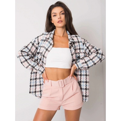 Dámské šortky s páskem dhj-sn-13193.13p pink