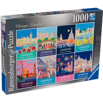 Ravensburger Пъзел Ravensburger от 1000 части - Винтидж Лондон (16960)