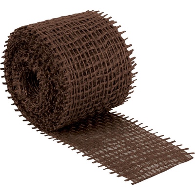 Bellatex Jutový dekorační pásek HNĚDÝ 2520/290, šířka 4cm, návin 3m