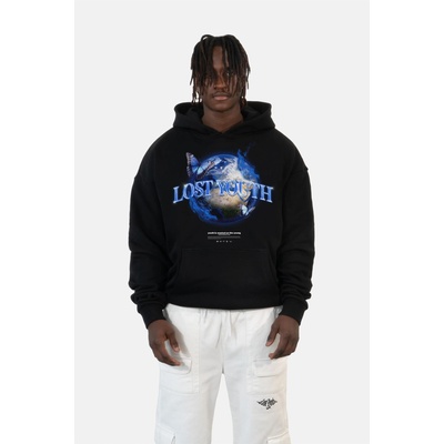 Urban Classics Суичър LY HOODY ''WORLD'' black XXLUB-LY013-00007 - Бял, размер XL
