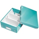 Úložné boxy Leitz Malá organizační krabice Click & Store, Modrá