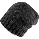 Zimní čepice šedá tmavá