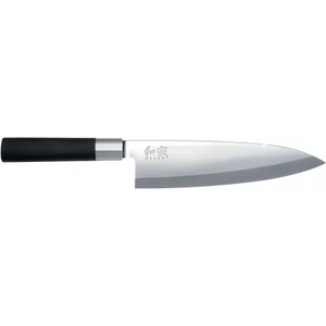 Kai 6721D Кухненски нож за риба за дясна и лява ръка DEBA Wasabi Black 21 см