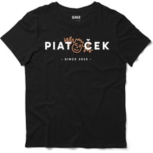 SME tričko Piatoček Basic čierna