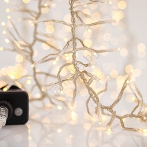 EUROLAMP LED външен гирлянд CLUSTER 768xLED/8 функции 9 m IP44 топла бяла (EU0164)