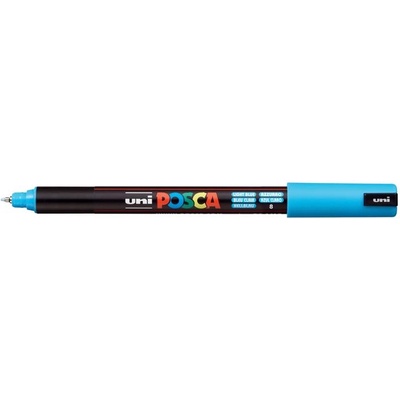 uni Декоративен маркер, 0, 7 мм, UNI "Posca PC-1MR", светлосин 289785000 (289785000)