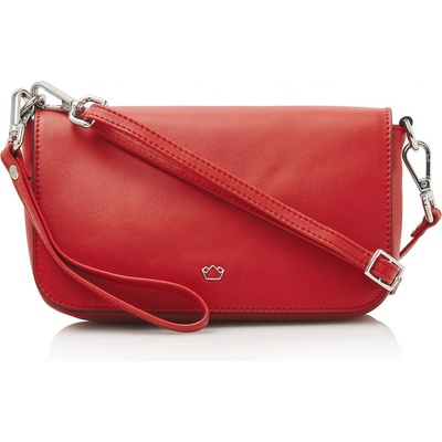 Castelijn & Beerens kožené psaníčko RFID kabelka 219810 Babette Nappa Clutch červená
