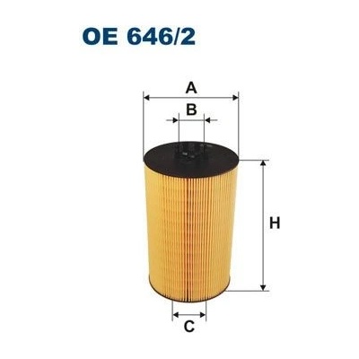 Olejový filter FILTRON OE 646/2