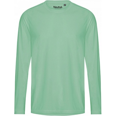 Neutral pánské tričko s dlouhým rukávem 100% polyester Mátová