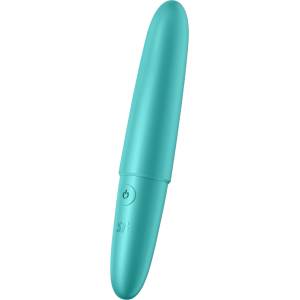 Satisfyer - вибратор куршум - водоустойчив - тюркоаз