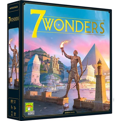 Paladium Games Настолна игра 7 Wonders (Second Edition) - българско издание - Семейна