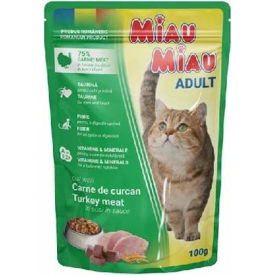 Miau Miau Cat morčacie 24 x 100 g