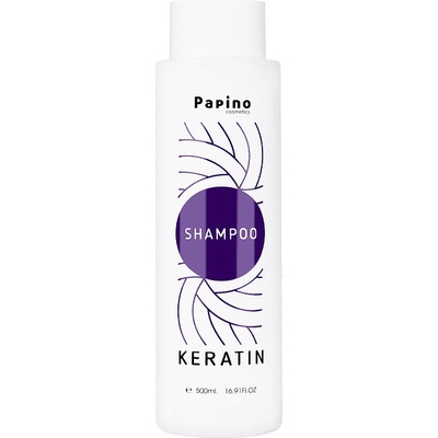 Шампоан с комплекс от кератин и D-пантенол Papino Cosmetics Keratin Shampoo