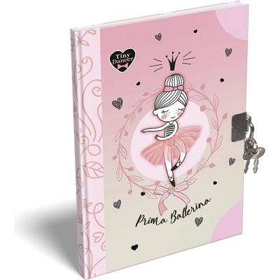 LIZZYSULI Книга на спомените LIZZYSULI A/5 твърда корица Tiny dance lovely balerina 7490225002 (7490225002)