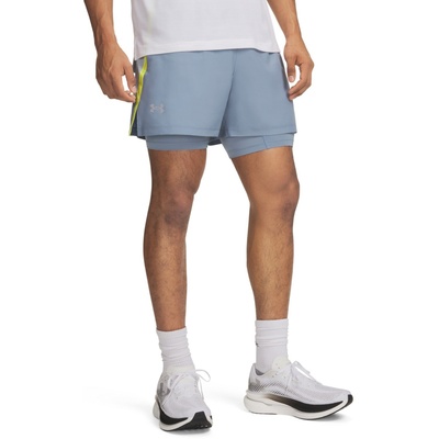 Under Armour UA Launch pánske šortky modrá