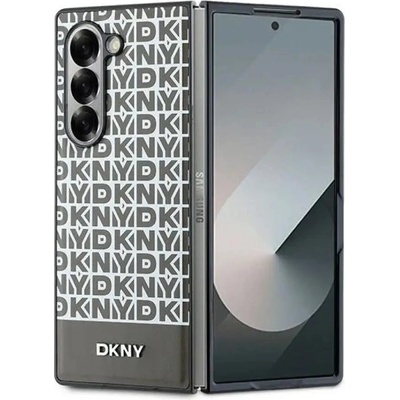 DKNY Калъф DKNY с повторение на долната част на райе за Samsung Galaxy Z Fold 6 - кафяв (3666339329921)