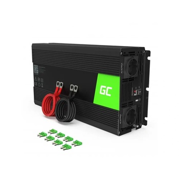 Green Cell Инвертор green cell 24v/1500w чиста синусоида (inv19)