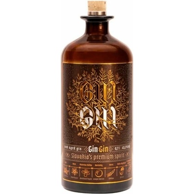 Slovakia Oak Aged 43.2% 0,7 L (čistá fľaša)