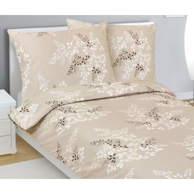 Bellatex obliečky bavlna Hnědá větvička 140x220 70x90