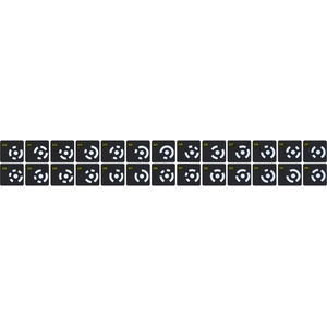 Revopoint Магнитни маркери Revopoint 208 бр (CODED-TARGETS-(MAGNE)