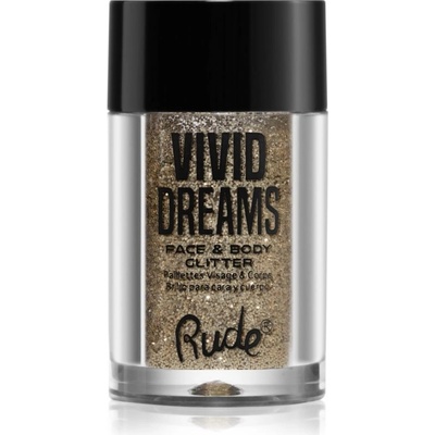 Rude Cosmetics Vivid Dreams Glitre na tvár i telo Visionary 2,7 g