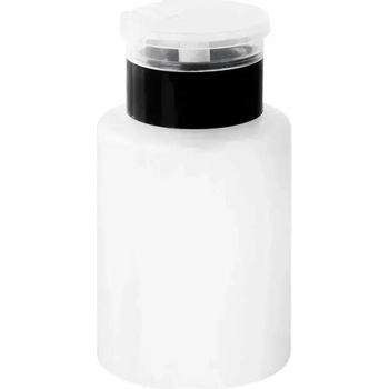 Starnails Plastový dávkovač s pumpičkou 200ml černý