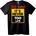 NOONEBRAND Тениска Никога не е Късно - XS, Black