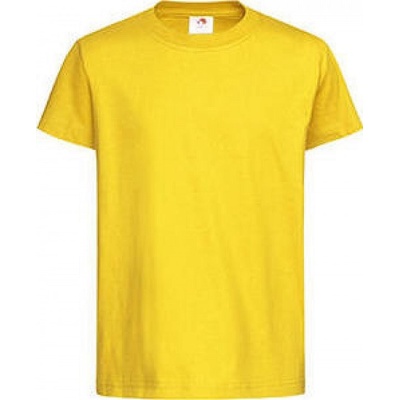 Stedman Klasické dětské tričko z dopřádané bavlny Sunflower Yellow