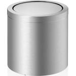 DECOR WALTHER Кошче за отпадъци в баня Basic 21 см цвят стомана мат (0608076)