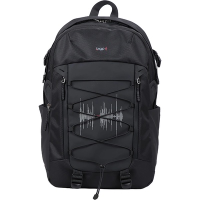 Baggo Batoh Flex Heartbeat čierna