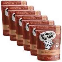 MEOWING HEADS Top Cat Turkey GRAIN FREE 6 x 100 g