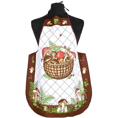 Forbyt Zástěra a chňapka Hřiby hnědá