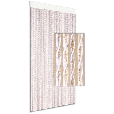 Záves na dvere TINCA 90x210cm hnedý