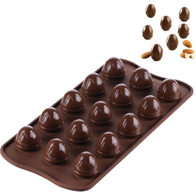 Silikomart Форма за шоколадови бонбони Scg53 Choco Drop силиконова (22.153.77.0065)