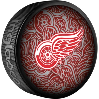 InGlasCo Fanouškovský puk NHL Clone Blister (1ks), Detroit Red Wings – Zboží Dáma