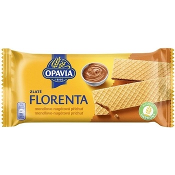 Opavia Zlaté Florenta oblátky s mandľovo-nugátovou príchuťou 112 g