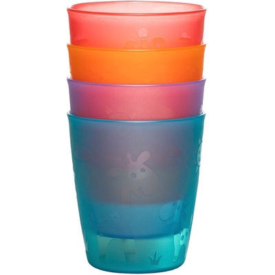 NIP Комплект чашки NIP - Многоцветни, 250 ml, 4 броя (4000821370616)