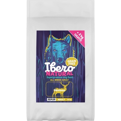 Ibero Natural Grain-free Venison Adult 14 kg