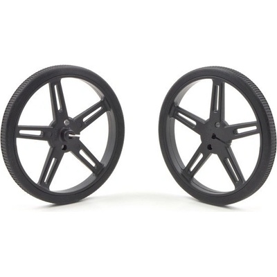 Pololu Wheel 70x8mm Pair Black