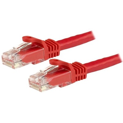 StarTech StarTech. com N6PATC10MRD мрежов кабел Червен 10 м Cat6 U/UTP (UTP) (N6PATC10MRD)