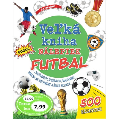 Veľká kniha nálepiek Futbal